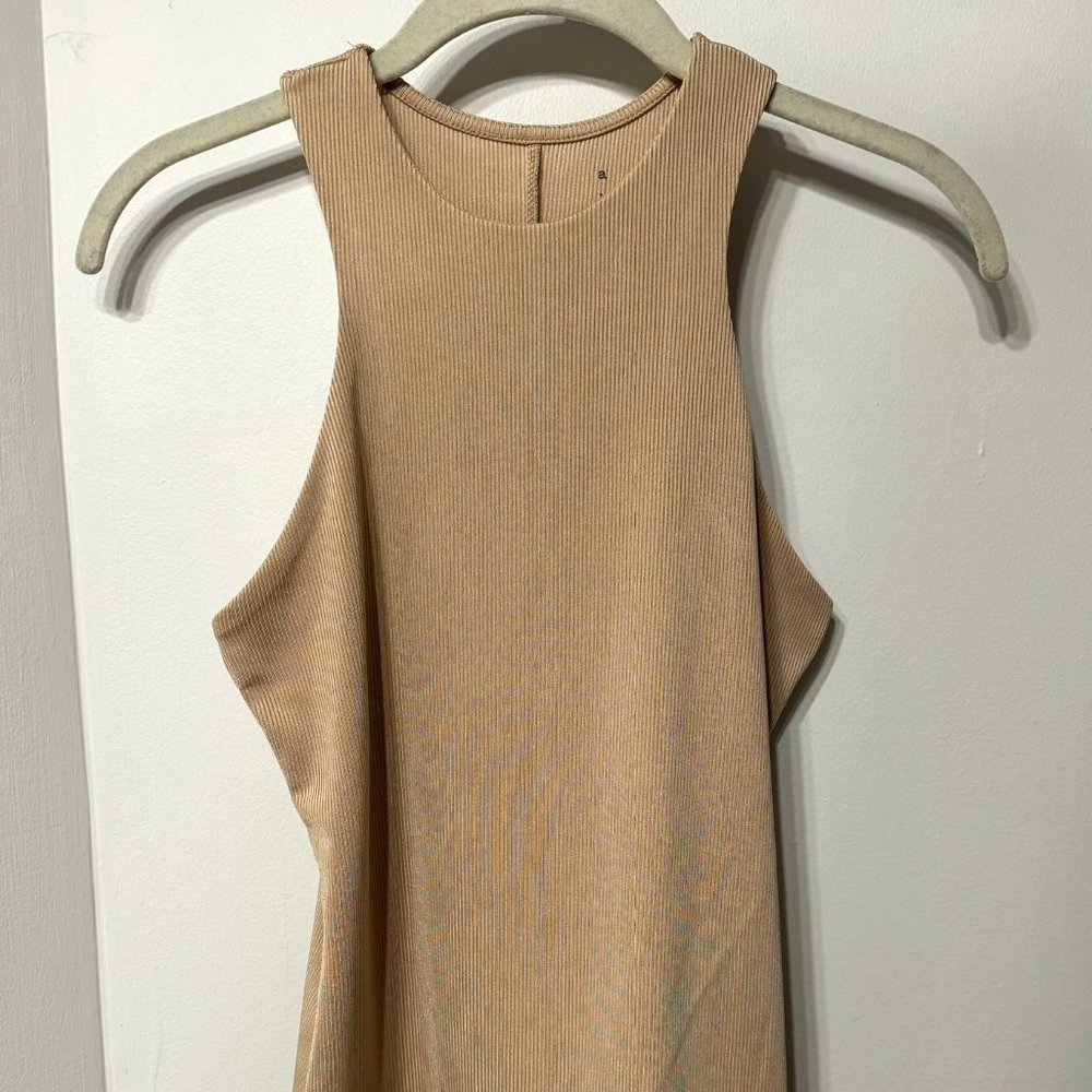 Slim Fit High Neck Tank Top - A New Day™ Cream XS